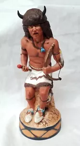 "Decanter bottiglia ceramica sci country vuoto edizione limitata 79' Buffalo Dancer 13" - Foto 1 di 22