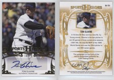 2013 Leaf Sports Heroes Gold /10 Tom Glavine #BA-TG1 Auto HOF