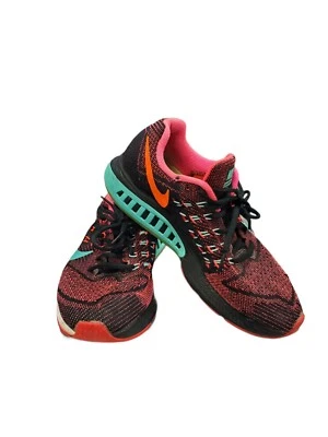 女式耐克 Zoom Structure 18 跑步鞋 8.5 码二手运动 683737 600 — 第 1/4 张图片