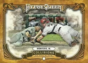 2013 Topps Gypsy Queen Collisions At The Plate #MM Miguel Montero Diamondbacks - Picture 1 of 1