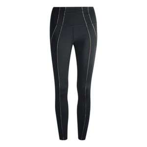 Nike Yoga Damen-Trainingstights hoher Bund 7/8 schwarz UK-Größe Medium DD5772-010 - Bild 1 von 2