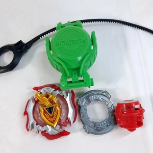 Amortisseur à élingue Beyblade Burst Turbo Slingshock Z Achilles A4 11 Xtend-S or rouge - Photo 1/9