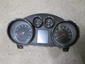2013 VAUXHALL ASTRA J GTC 1.4 TURBO SPEEDO INSTRUMENT CLUSTER TESTED 13433798 - Picture 1 of 3