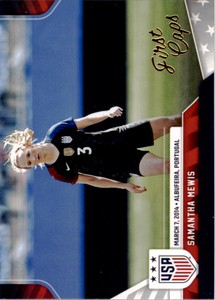 2016 Panini USA Soccer First Caps Card #2 Samantha Mewis