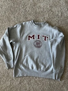 Vintage MIT sweater Sz S. Reverse Weave. Massachusetts Institute of Technology - Picture 1 of 4