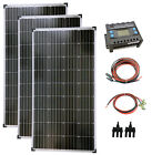 Solartronics Pellet Boiler Set 3x130 Watt Solar Module Charge Controller