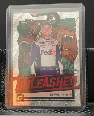 🔥 Denny Hamlin 2023  Donruss  * Unleashed *   - Card # U6       🔥 - Image 1 of 2