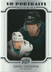 Danil Yurtaykin 2019-20 Upper Deck Series 2 UD Rookie Portraits #P-67 San Jose