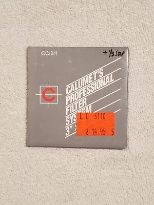 New Old Stock Calumet Filter CC10M Magenta Color Correction, 75 x 75mm 3x3" - Image 1 of 2