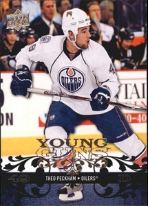 2008-09 Upper Deck #469 Theo Peckham YG RC 