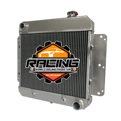 Cooling Radiator For 1962-1967 63 CHEVROLET CHEVY II /NOVA BASE 2.5L 3.2L 4.1L - Image 1 of 4