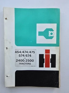 INTERNATIONAL 454 474 475 574 674 TRACTOR SERVICE MANUAL - Picture 1 of 4