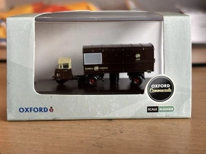 Oxford NMH011 ,N Gauge 1:148 ,GWR Scammell Mechanical Horse Van Trailer , MINT - Picture 1 of 6