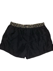 Versace Hombres Greeca Border Traje de Baño Natación Tabla Pantalones Cortos Versace talla 7 EE. UU. XL IT 54 - Imagen 1 de 6