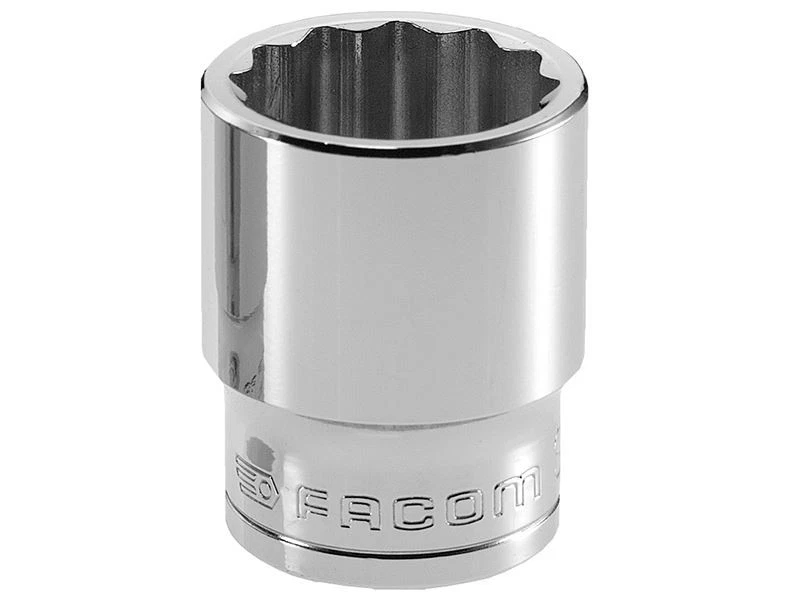 Facom Bi-hexagon Socket 1/2in Drive 10mm FCMS10