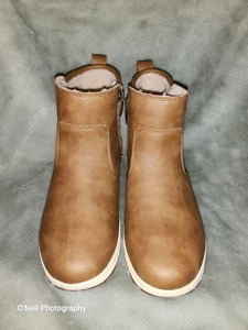 Khombu Dusk wasserabweisende Allwetterstiefel für Damen braun Größe 8M - Bild 1 von 6