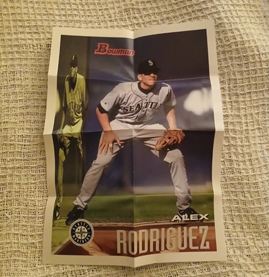 Alex Rodriguez 2005 Bowman Throwback Posters 1995 #95P-AR - Image 1 of 2