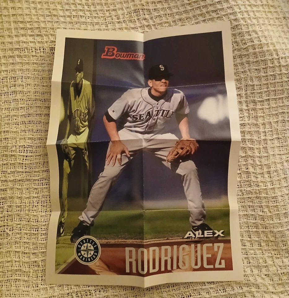 Alex Rodriguez 2005 Bowman Throwback Posters 1995 #95P-AR - Image 1 of 2