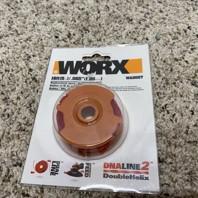 Worx replacement spool trimmer WA007 Dna line double helix new in package - Image 1 of 4
