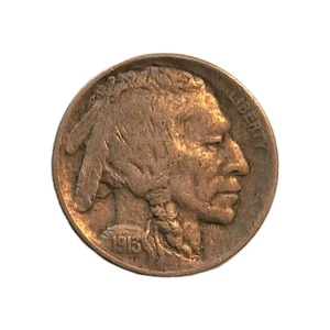 1913 TYPE 2 Buffalo Nickel US Coin - Full Horn XF/AU 1913 P 5C - Picture 1 of 3