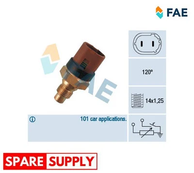 SENSOR, COOLANT TEMPERATURE FOR RENAULT FAE 34100 - Image 1 of 4