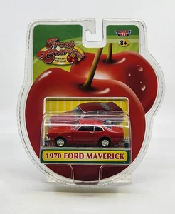 1970 Ford Maverick MotorMax Fresh Cherries™ Die-Cast Replicas Red - Picture 1 of 6