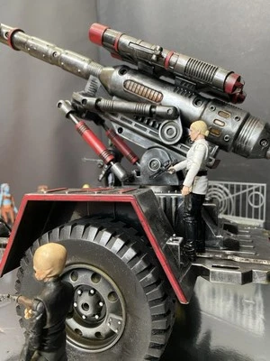 Torreta Canon Kenner 1981 Star Wars Skeleton Crew web serie negra vintage Foto 1 de 4