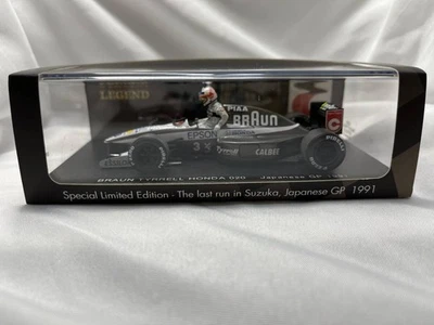 Modelo Spark Spark 1 43 Marrón Tyrrell Honda 020 GP de Japón 1991 Satoru Nakajima Suz Foto 1 de 4
