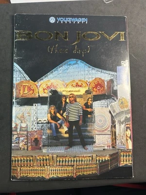 Bon Jovi These Days Programa de Conciertos Libro de Gira Música en Vivo Recuerdos 1995 Foto 1 de 3