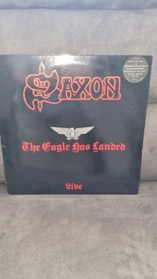 Saxon The Eagle has Landed Vinyl Album Lp Picture Disc CAL 137 - Image 1 of 4