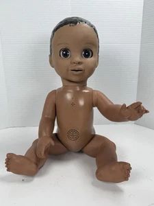 Luvabella Interactive Baby Doll Spinmaster 22700 Brown Eyes TESTED WORKS GREAT! - Picture 1 of 17