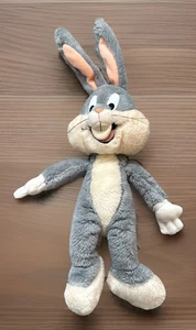 Peluche Bugs Bunny 1993 vintage 2K Company Mighty Star Looney Tunes ~16"" peluche - Imagen 1 de 5