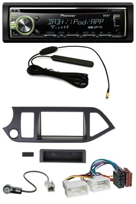 Pioneer MP3 USB CD DAB AUX Autoradio für Kia Picanto ab 2011 Start-Stop - Bild 1 von 4