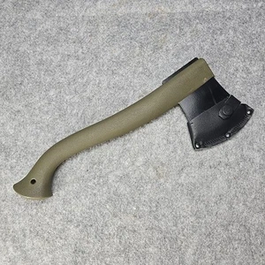 Mora Camping Axe OD Green M-1-1991 12 5/8" overall. 4 1/2" black epoxy coated bo - Picture 1 of 8