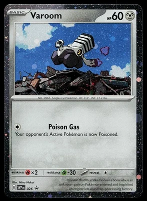 Pokemon Card Varoom 026 SV: Scarlet & Violet Promo Holo - Image 1 of 2
