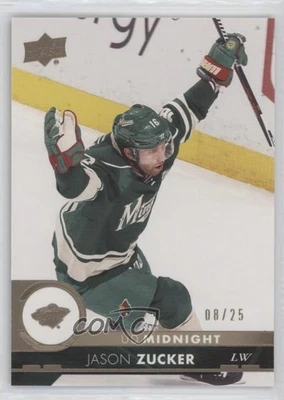 2017-18 Upper Deck UD Midnight /25 Jason Zucker #96 - Image 1 of 2