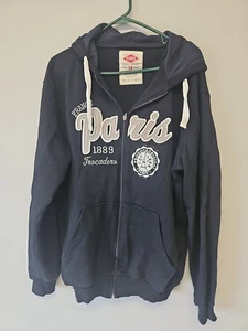 Authentic Zip Front Hoodie France Produit Original Paris Eiffel Tower Size XL - Picture 1 of 4