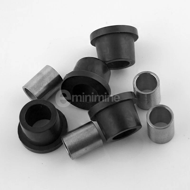 Classic Mini Polyflex Lower Arm Bush Kit Black rover austin morris uprated poly - Image 1 of 1
