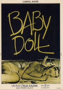 BABYPUPPE 1956 Elia Kazan Regisseur Carroll Baker französische Film Postkarte - Bild 1 von 1