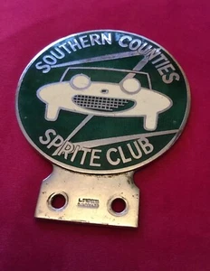 vintage car badge ,southern counties sprite club - Picture 1 of 5