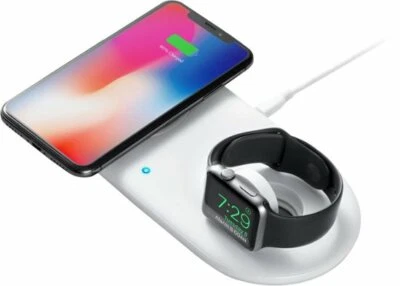 Anker PowerWave+ Qi Wireless Charging Pad for Apple Watch iPhone 11 X 8 8+ XR - Image 1 of 4