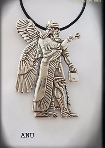 ANU, ANUNNAKI, ENKI, ENLIL, SUMERIAN,SUMERIO,EXCLUSIVO SILVER,PLATA 925ml - Picture 1 of 2