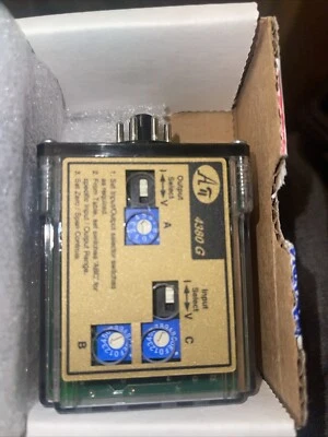 ABSOLUTE PROCESS INSTRUMENTS API 4380G WIDE RANGING DC/DC ISOLATOR API 4380G D24 - Image 1 of 2
