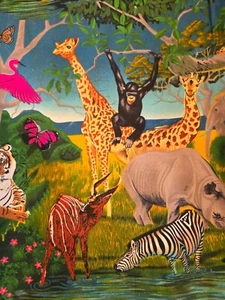 Men's Hawaiian Shirt Animals Flamingo Button Down Shirts about 42 inch chest - Picture 1 of 6