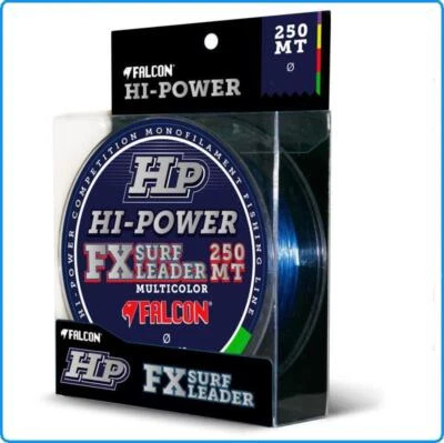 Filo conico Falcon hp multicolor 220m 0.18-0.40mm da surfcasting beachledgering - Immagine 1 di 2