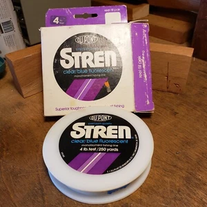 STREN DUPONT PREMIUM MONOFILAMENT FLUORESCENT FISHING LINE--4 LB - Picture 1 of 7