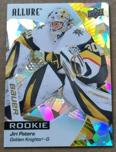 Jiri Patera #111 2023-24 Upper Deck Allure Yellow Taxi Rookie RC Golden Knights - Picture 1 of 2