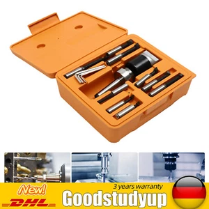 Ausdrehkopf M12 ? 50 mm mit Bohrstangen Ausbohrkopf Bohrkopf + Koffer - Bild 1 von 19
