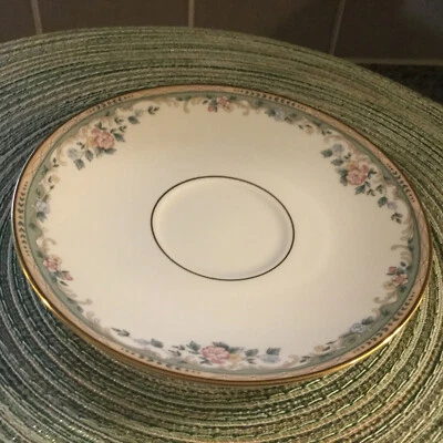 One Lenox Fine China Spring Vista Saucer Plate Made in USA - Image 1 of 4