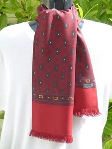 Vintage Retro Tootal Scarf Cravat Dapper Scooter Mod Indie Ascot Goodwood 1960s - Picture 1 of 5